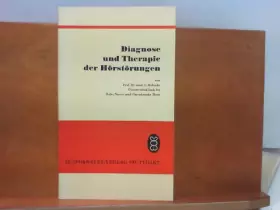 Couverture du produit · Diagnose und Therapie der Hörstörungen