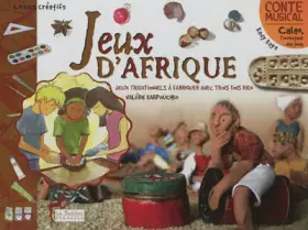 Couverture du produit · Jeux d'Afrique (Livre CD) - Jeux traditionnels à fabriquer avec trois fois rien - NED