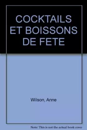 Couverture du produit · Cocktails et boissons de fête