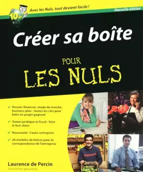Couverture du produit · Créer sa boîte pour les Nuls, 2ème édition