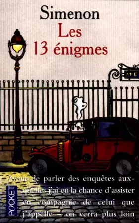 Couverture du produit · Les 13 Enigmes