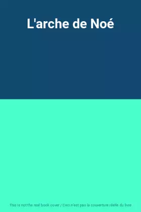 Couverture du produit · L'arche de Noé