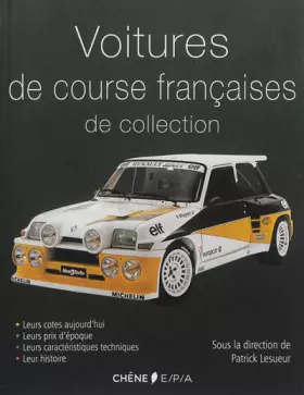 Couverture du produit · Voitures de course françaises de collection