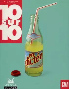 Couverture du produit · 10/10 en dictée, CM1 : Cahier de l'élève
