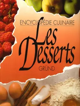 Couverture du produit · Les desserts (Ancien prix Editeur 22 Euros)
