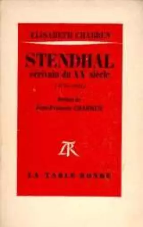 Couverture du produit · Stendhal écrivain du XXᵉ siècle: (1783-1842)