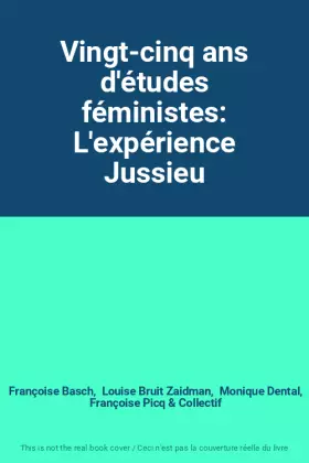 Couverture du produit · Vingt-cinq ans d'études féministes: L'expérience Jussieu