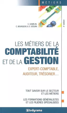 Couverture du produit · Les métiers de la comptabilité et de la gestion