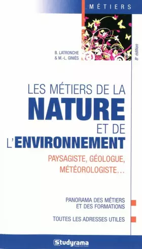 Couverture du produit · Metiers de la Nature et de l'Environnement 8edt (les)