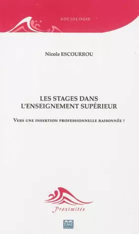 Couverture du produit · Les Stages Dans l'Enseignement Superieur