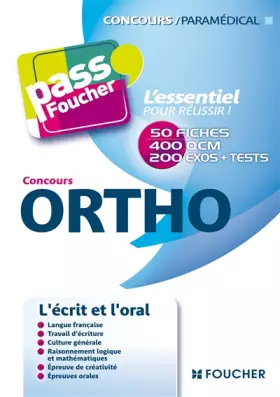Couverture du produit · Pass'Foucher - Concours Ortho
