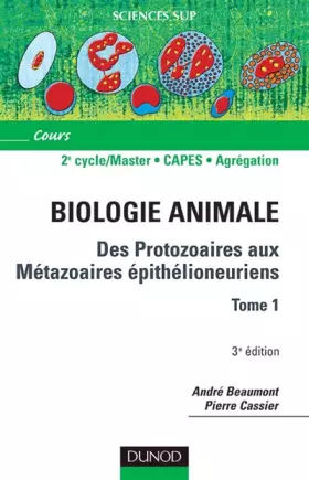 Couverture du produit · Des protozoaires aux métazoaires épithélioneuriens-Tome 1 - Tome 1 - 3ème édition