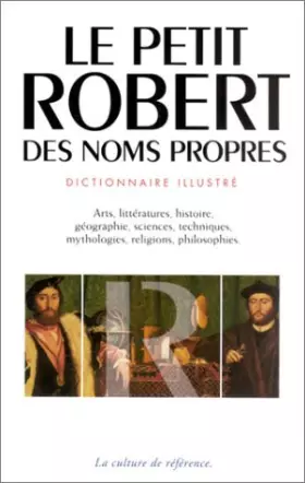 Couverture du produit · Petit Robert des noms propres
