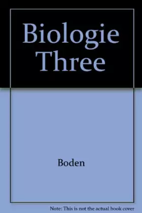 Couverture du produit · Biologie, 3e