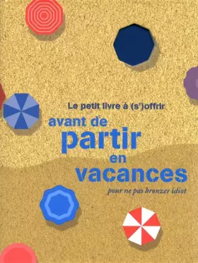 Couverture du produit · PT LIV OFFR AVANT PARTIR VACAN