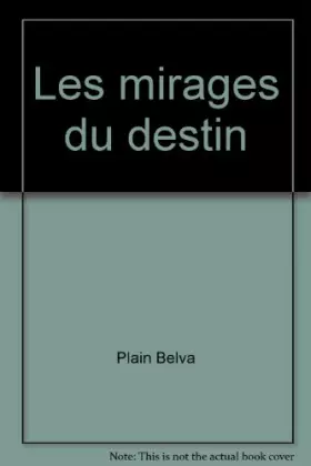 Couverture du produit · Les mirages du destin