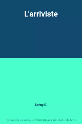 Couverture du produit · L'arriviste