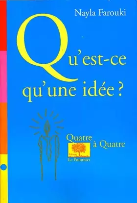 Couverture du produit · Qu'est-ce-qu'une idée ?