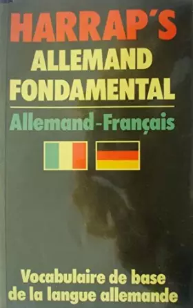 Couverture du produit · Harrap fondamental allemand français 092193