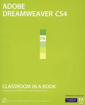 Couverture du produit · Adobe Dreamweaver CS4 (1Cédérom)