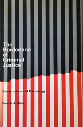 Couverture du produit · The Borderland of Criminal Justice