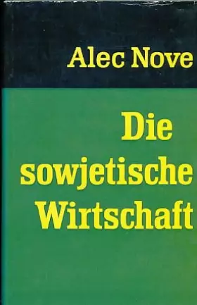 Couverture du produit · Die sowjetische Wirtschaft.