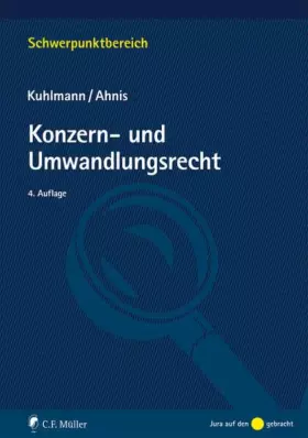 Couverture du produit · Konzern- und Umwandlungsrecht (Schwerpunktbereich)