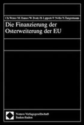 Couverture du produit · Die Finanzierung der Osterweiterung der EU
