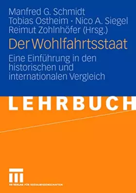 Couverture du produit · Der Wohlfahrtsstaat: Eine Einführung in den Historischen und Internationalen Vergleich (German Edition)