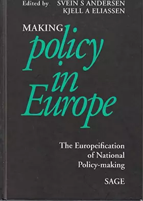 Couverture du produit · Making Policy in Europe: The Europeification of National Policy-Making