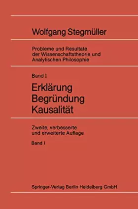 Couverture du produit · Erklärung Begründung Kausalität