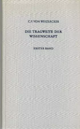 Couverture du produit · Die Tragweite Der Wissenschaft. Erster Band. Schöpfung Und Weltentstehung Die Geschichte Zweier Begriffe