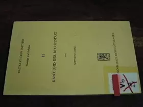 Couverture du produit · Kant und der Rechtsstaat