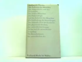 Couverture du produit · Das Auftreten des Menschen.