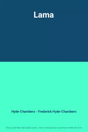 Couverture du produit · Lama
