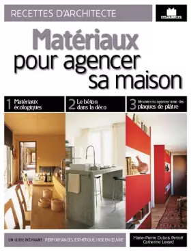 Couverture du produit · Matériaux pour agencer sa maison