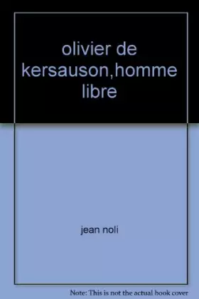 Couverture du produit · olivier de kersauson,homme libre