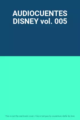 Couverture du produit · AUDIOCUENTES DISNEY vol. 005