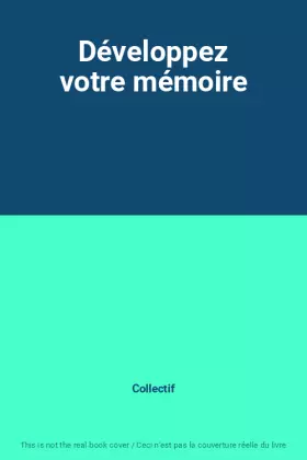 Couverture du produit · Développez votre mémoire