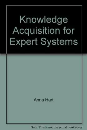 Couverture du produit · Knowledge acquisition for expert systems