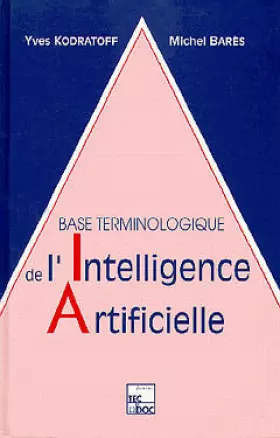 Couverture du produit · Base terminologique de l'intelligence artificielle