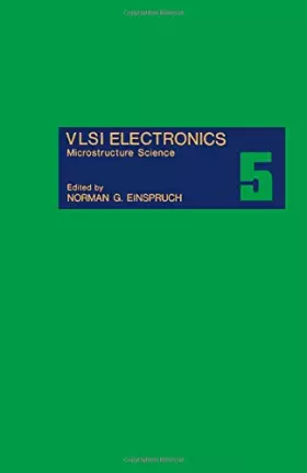 Couverture du produit · Vlsi Electronics: Microstructure Science