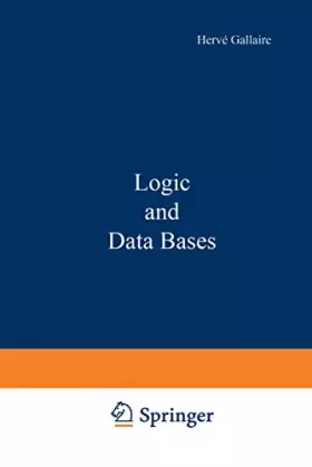 Couverture du produit · Logic and Data Bases