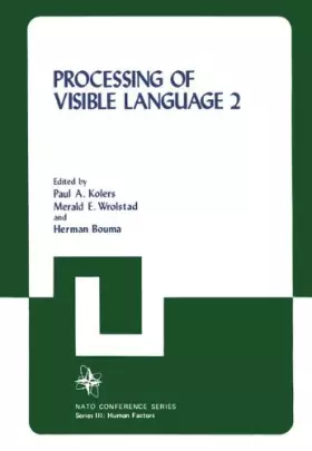 Couverture du produit · Processing of Visible Language 2