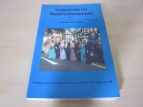 Couverture du produit · Volksfeste im Westmünsterland. Band 2