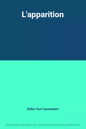 Couverture du produit · L'apparition