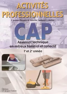 Couverture du produit · Activités professionnelles CAP ATMFC (2005) - Pochette élève