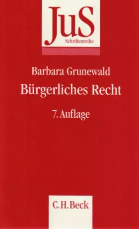 Couverture du produit · Bürgerliches Recht: Ein systematisches Repetitorium