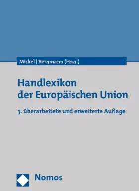 Couverture du produit · Handlexikon der Europäischen Union
