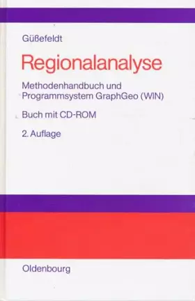 Couverture du produit · Regionalanalyse: Methodenhandbuch und Programmsystem GraphGeo (WIN)